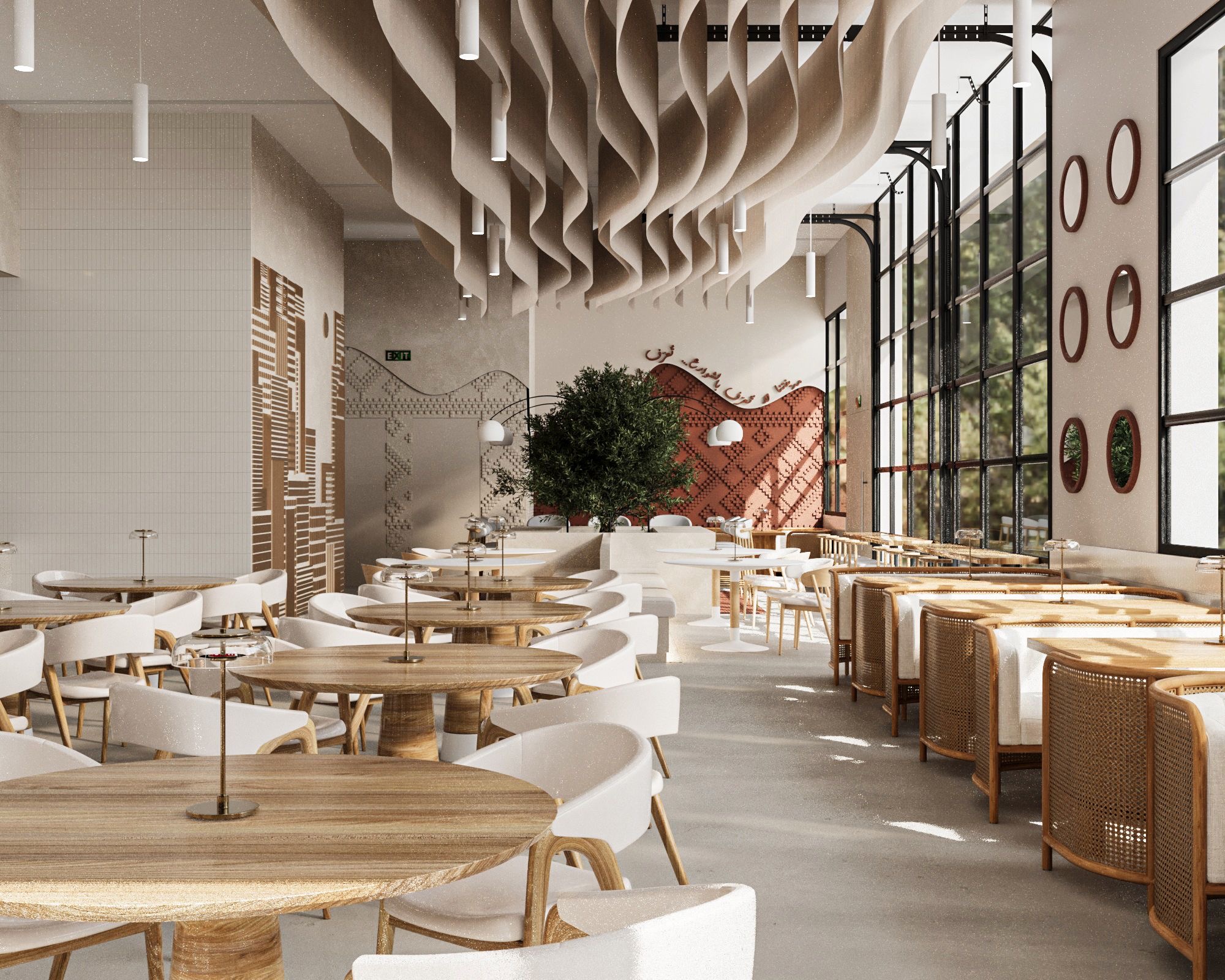 Elegant dining space